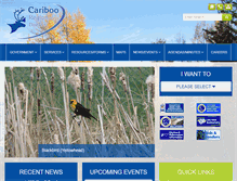 Tablet Screenshot of cariboord.bc.ca